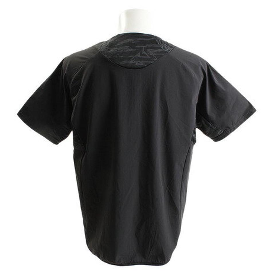 デサント(DESCENTE) ハイブリッドシャツ DBMLJC31 BLK 【野球 スポーツ ウェア 一般】 (メンズ)