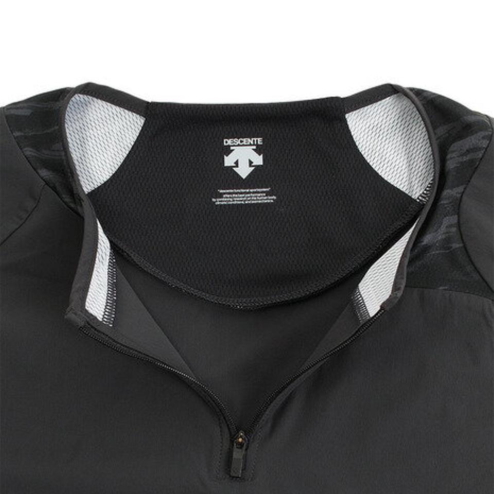 デサント(DESCENTE) ハイブリッドシャツ DBMLJC31 BLK 【野球 スポーツ ウェア 一般】 (メンズ)