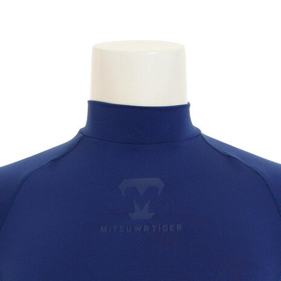 美津和タイガー(mitsuwa-tiger) 野球 アンダーシャツ ヒートアンダー ハイネック 長袖 インナー シャツ MT7GSA27-040 防寒 冬用 吸汗速乾 保温 (メンズ)