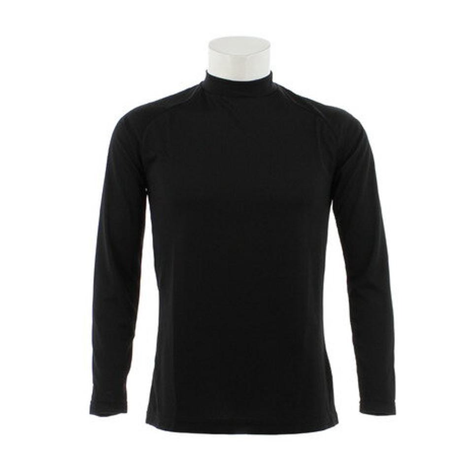 エックスティーエス(XTS) 野球 アンダーシャツ ドライプラス ハイネック 長袖 インナー シャツ 723G5ES5959 黒 (メンズ)