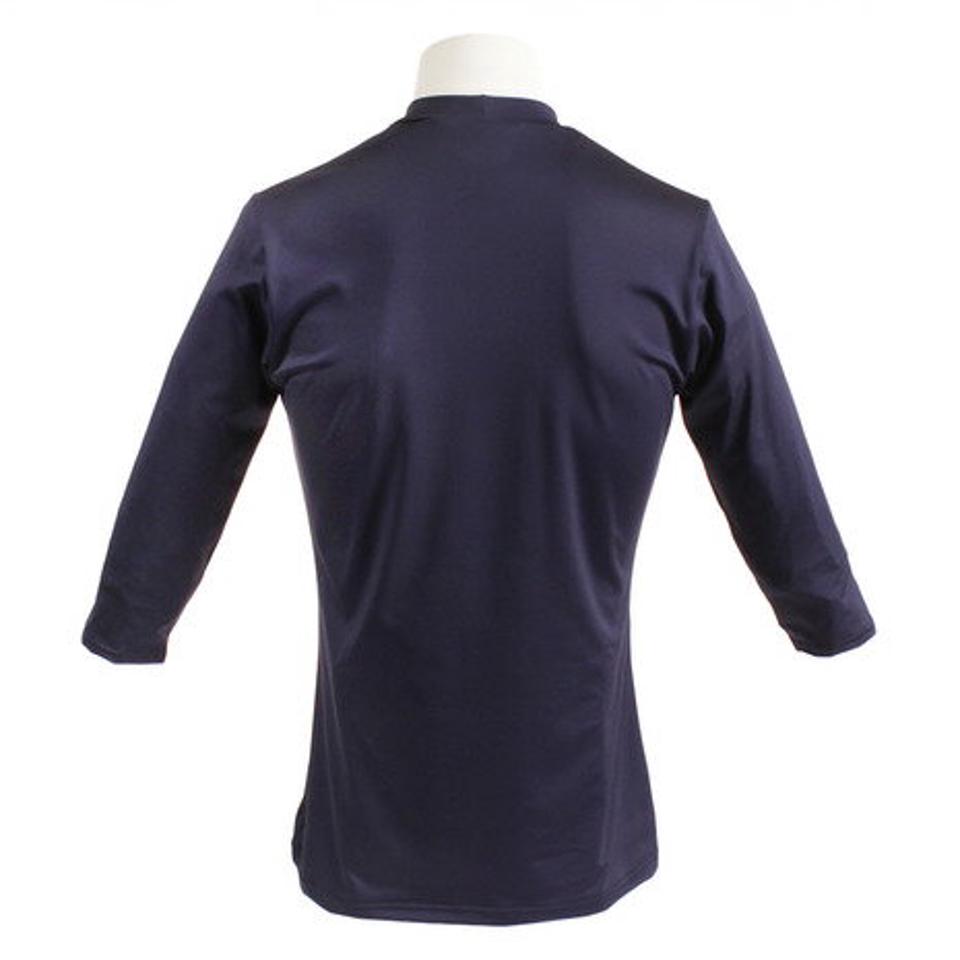 エックスティーエス(XTS) ストレッチ丸首7分袖シャツ 723G6ES4169 NVY (メンズ)