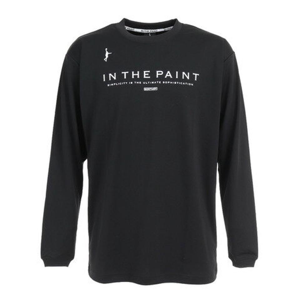 インザペイント(IN THE PAINT) バスケットボールウェア ロンT 長袖シャツ ITP22403BLK (メンズ)