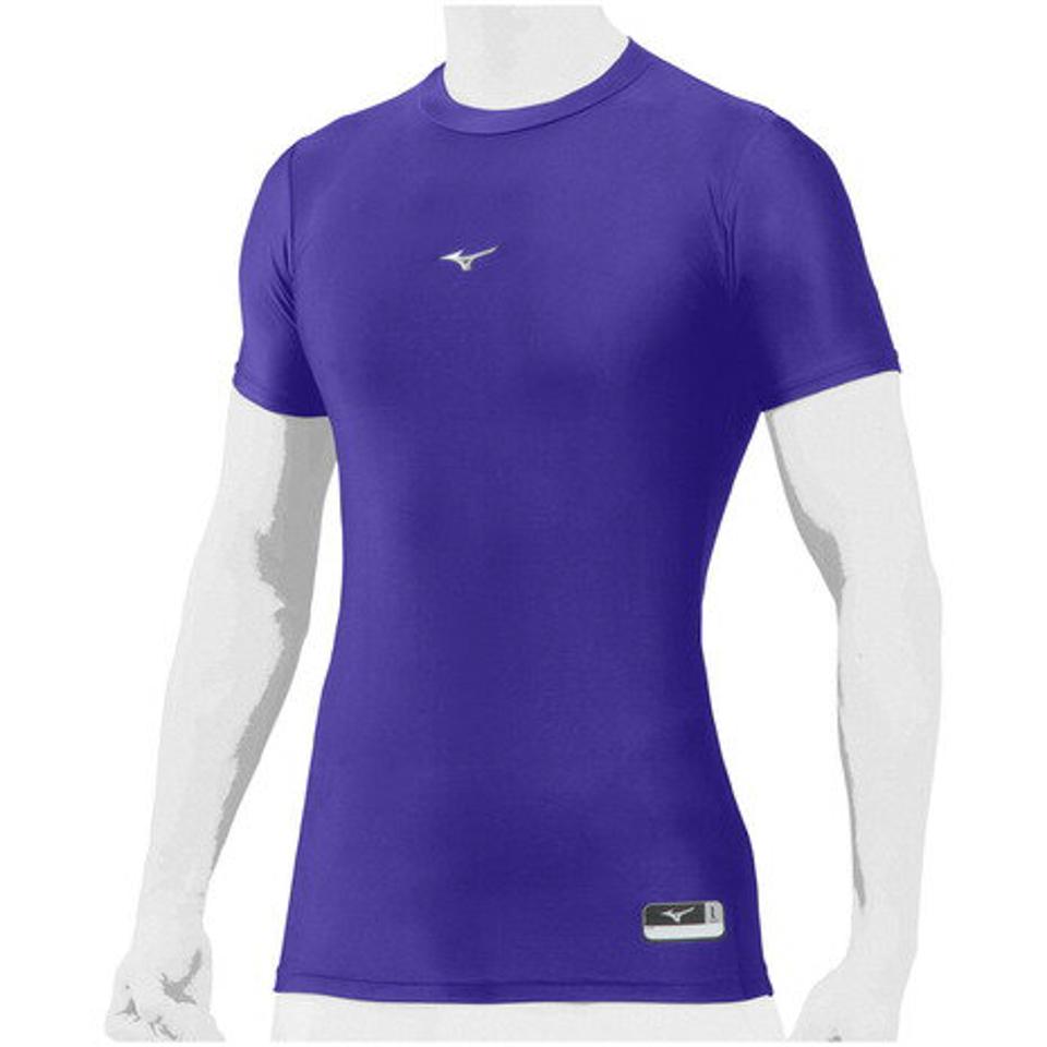 ミズノ(MIZUNO) 野球 アンダーシャツ バイオギア ローネック半袖シャツ 12JA8C3167 (メンズ)
