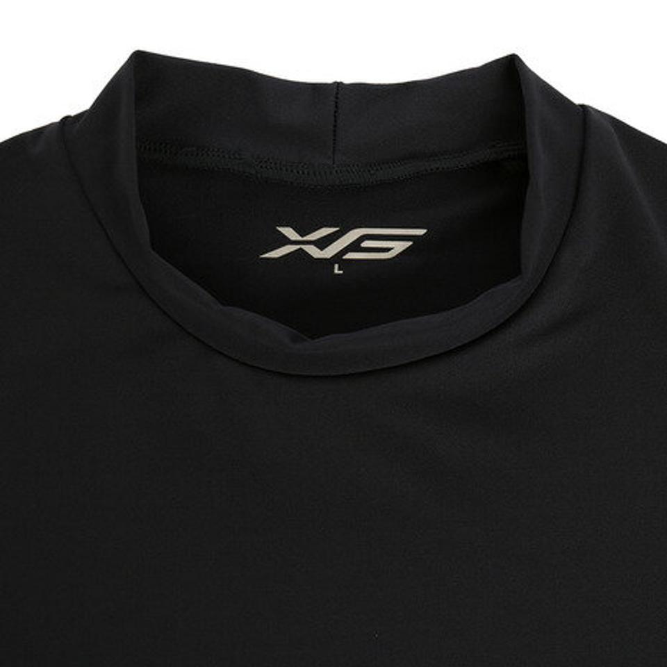 エックスティーエス(XTS) 野球 アンダーシャツ 半袖 ストレッチ 丸首 インナー シャツ 723G6ES4172 ネイビー (メンズ)