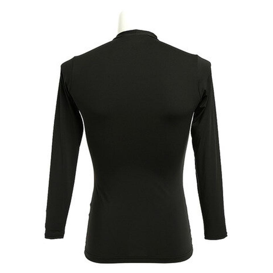 エックスティーエス(XTS) 野球 アンダーシャツ ストレッチ 丸首 長袖 インナー シャツ 723G6ES4167 黒 (メンズ)
