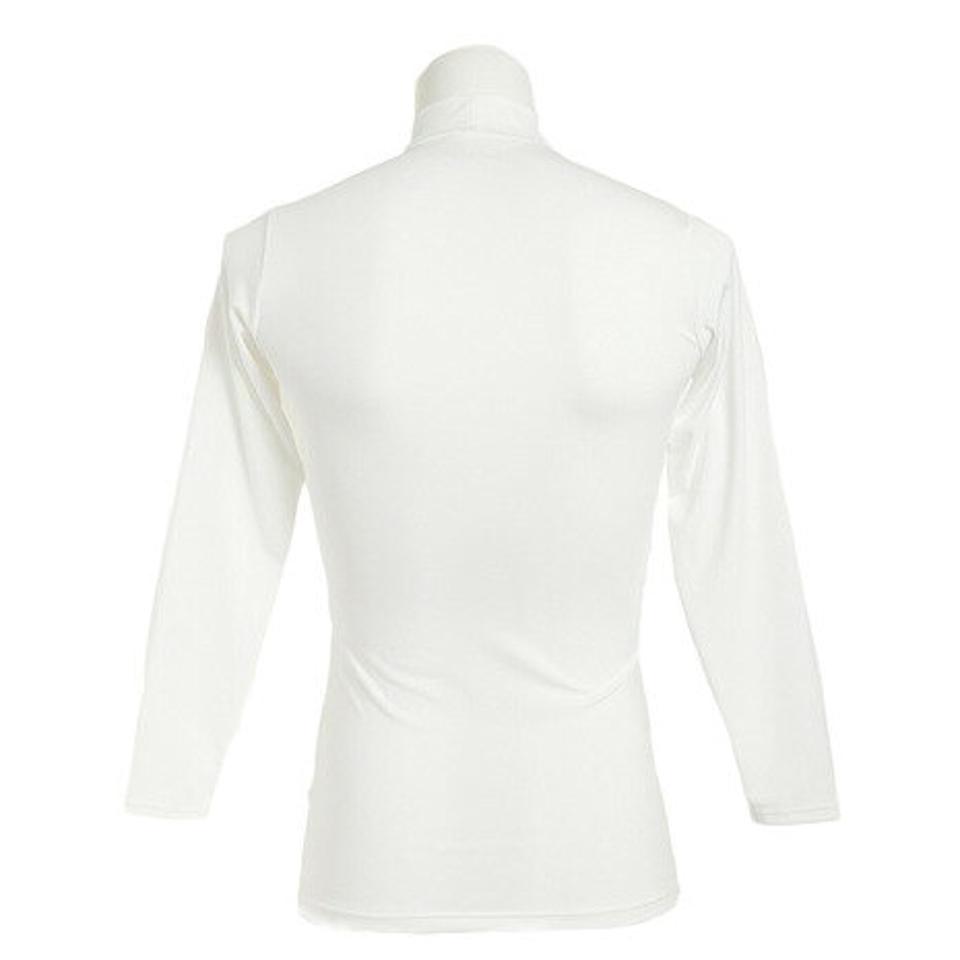 エックスティーエス(XTS) 野球 アンダーシャツ ストレッチ ハイネック 長袖 インナー シャツ 723G6ES4166 白 (メンズ)