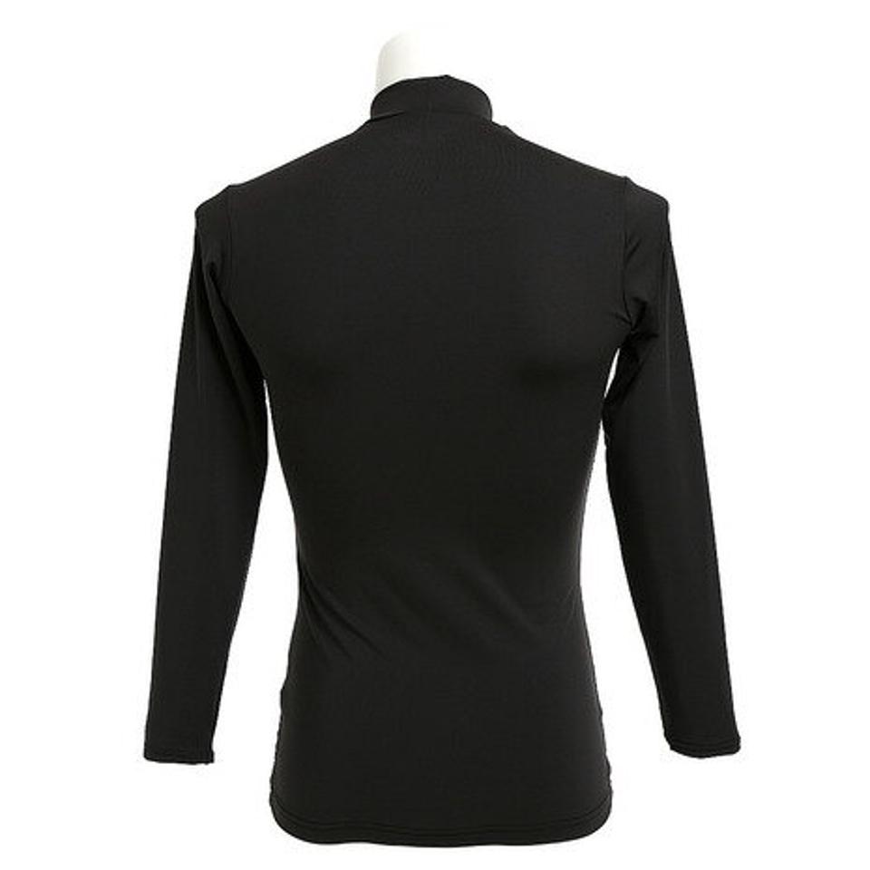 エックスティーエス(XTS) 野球 アンダーシャツ ストレッチ ハイネック 長袖 インナー シャツ 723G6ES4166 黒 (メンズ)