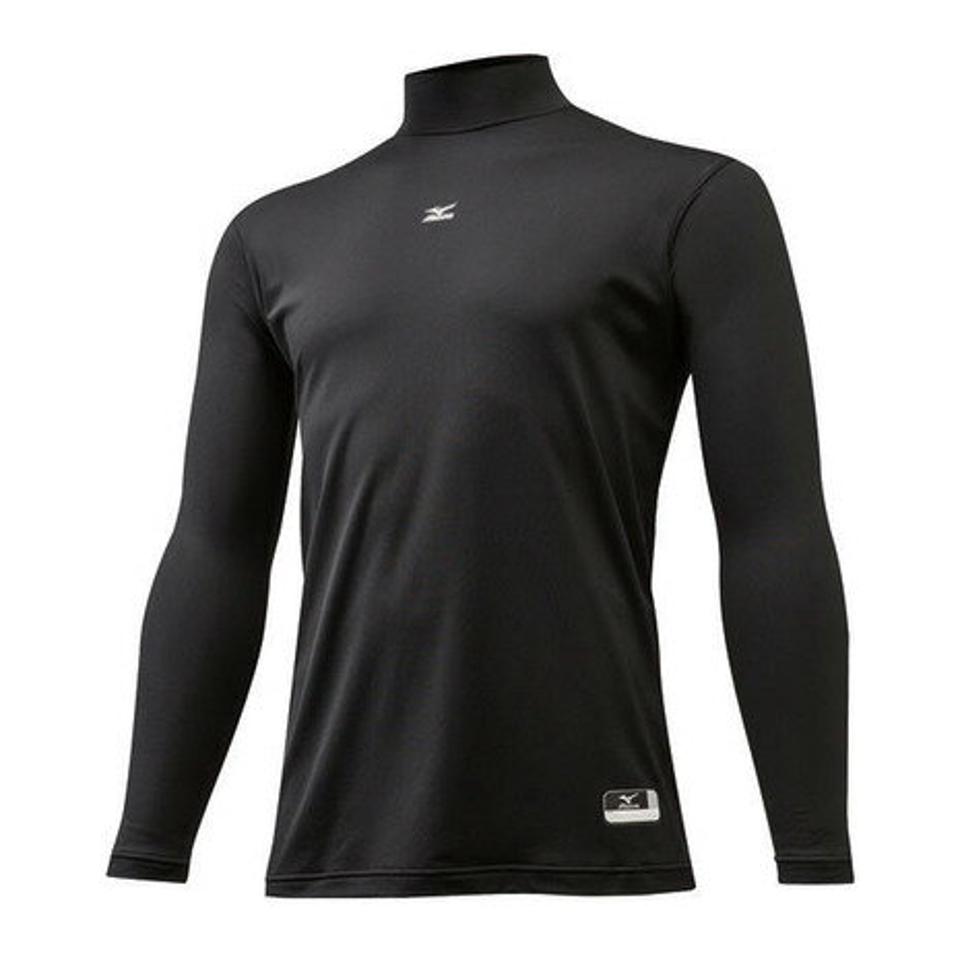 ミズノ(MIZUNO) 野球 アンダーシャツ ジュニア ゼロプラス 裏起毛 ハイネック 長袖 インナー シャツ 12JA5P5409 防寒 冬用 (キッズ)