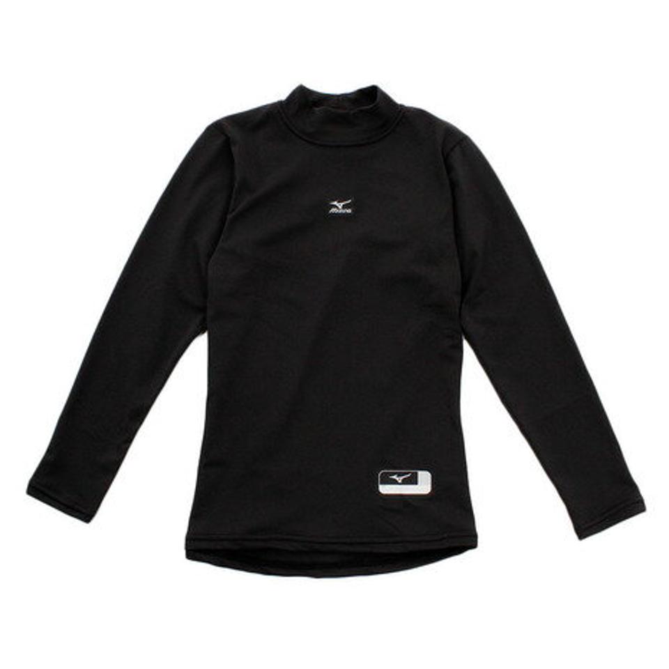 ミズノ(MIZUNO) 野球 アンダーシャツ ジュニア ゼロプラス 裏起毛 ハイネック 長袖 インナー シャツ 12JA5P5409 防寒 冬用 (キッズ)