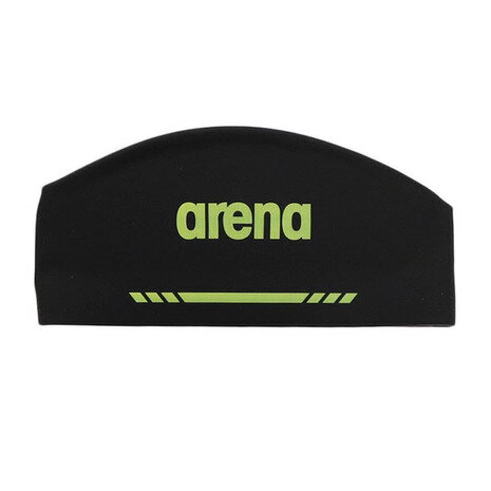 アリーナ（ARENA） 水泳 キャップ ARN-9400 BLK （メンズ、レディース）