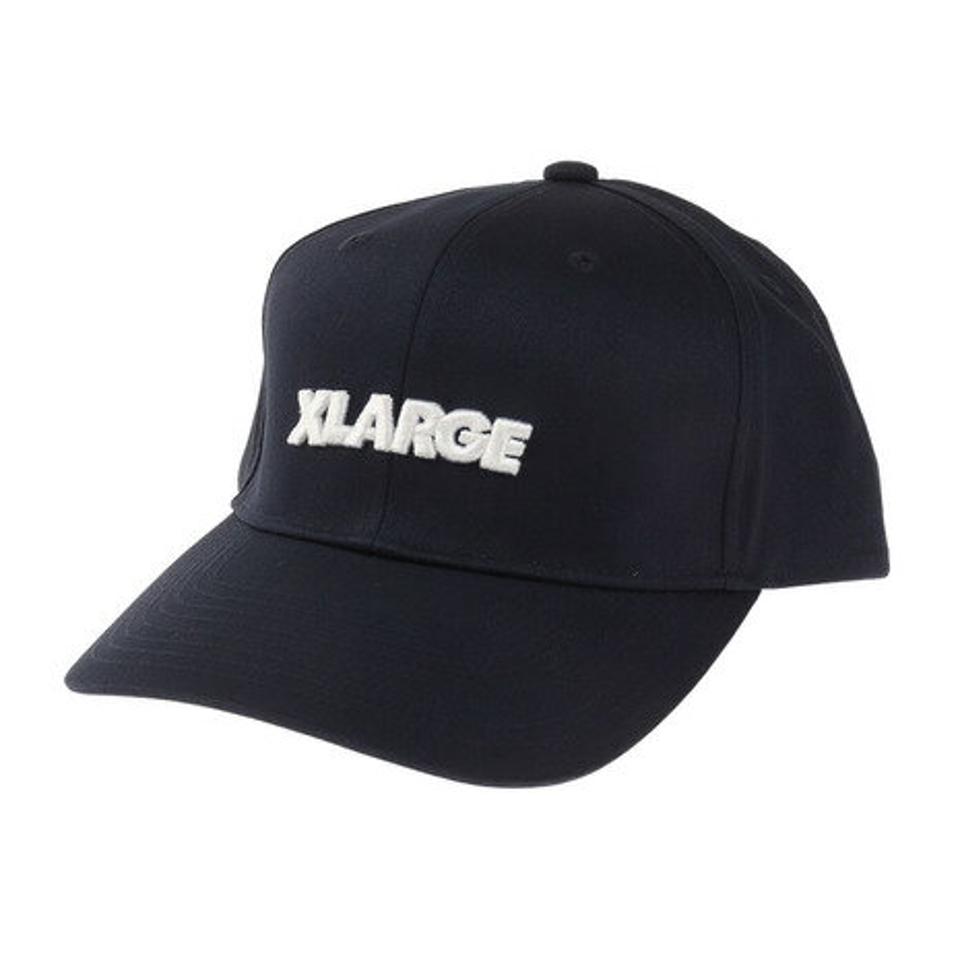 エクストララージ（XLARGE）（メンズ）スタンダード ロゴ6パネルキャップ 101212051003-NAVY