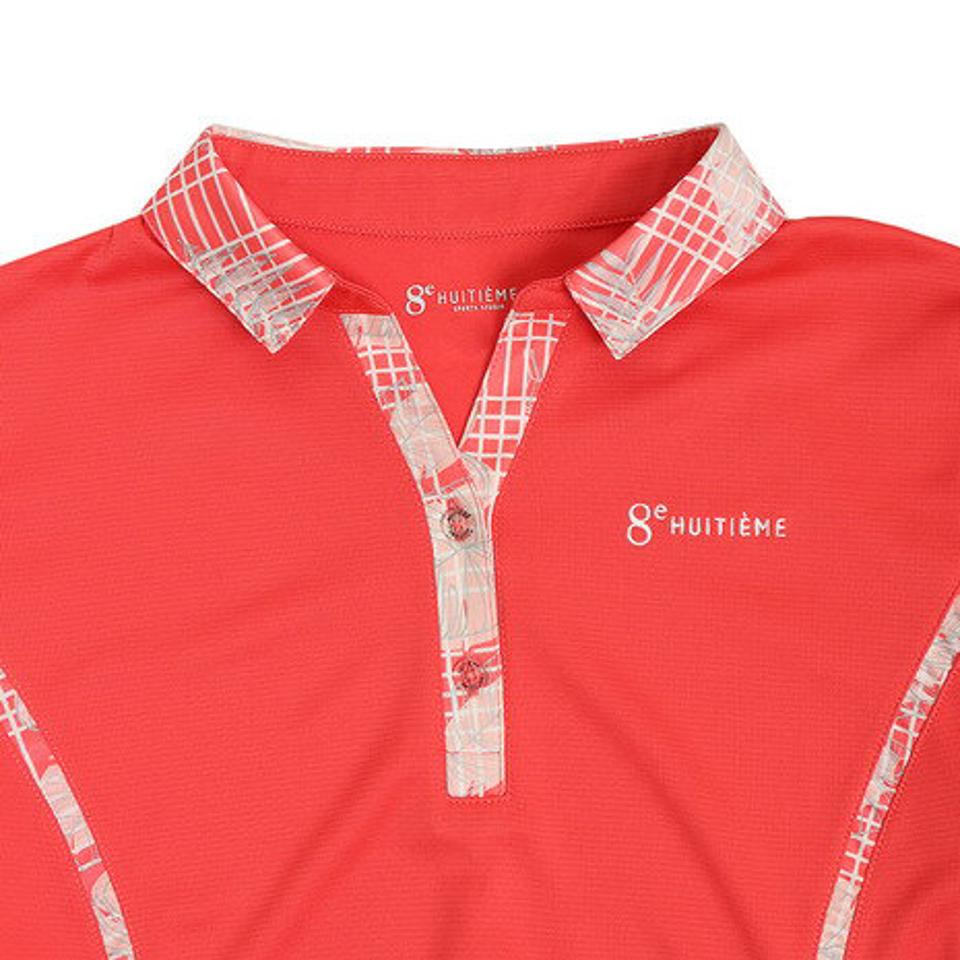 【10%OFFクーポン対象!6/16 1:59迄】ウィッテム(HUITIEME)(レディース)テニス ポロシャツ HU19S03LS733101PNK 吸汗速乾/UVカット