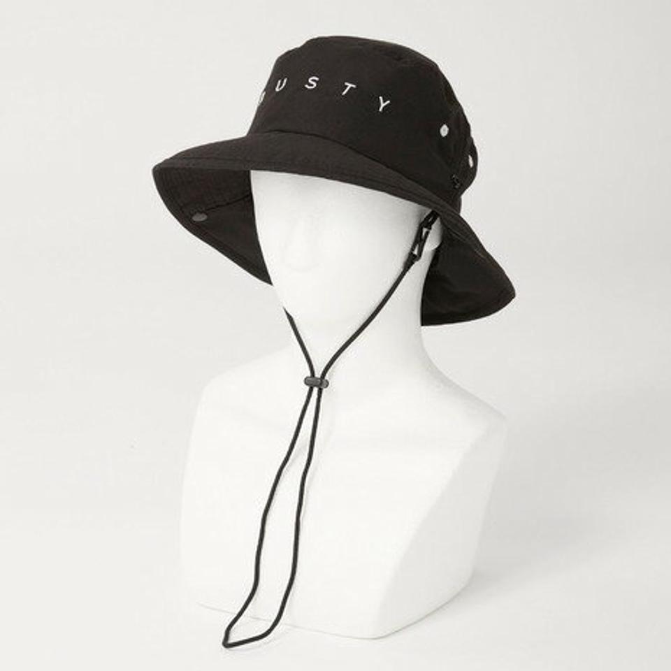 ラスティ（RUSTY）（キッズ）花柄 サーフハット 960904BLK