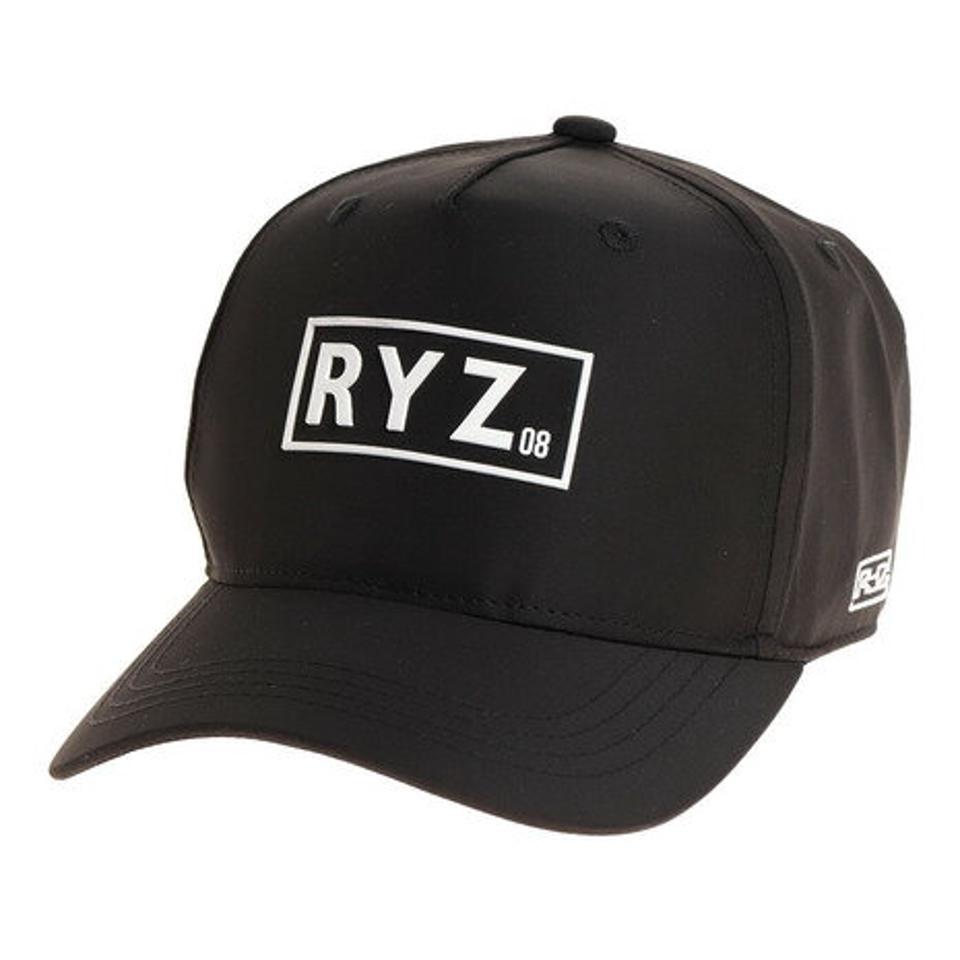 ライズ（RYZ） 帽子 メンズ キャップ PVC プリントキャップ 897R1ST8640 BLK 日よけ （メンズ）