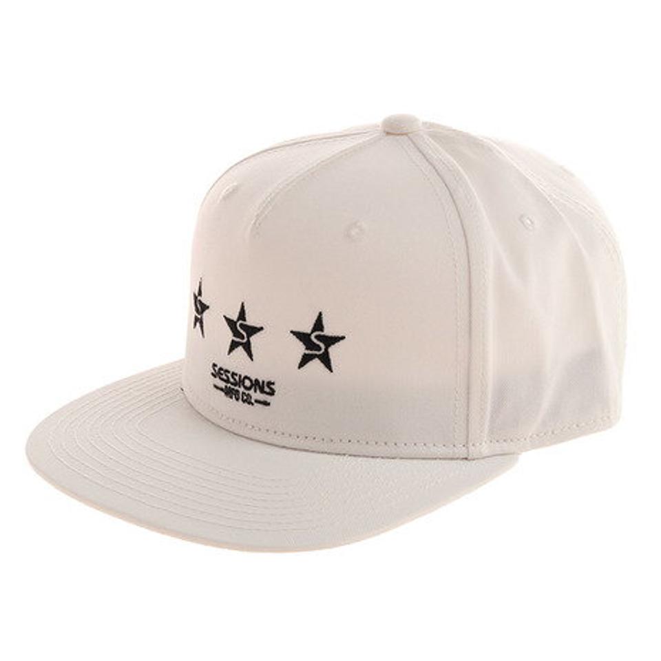 セッションズ（SESSIONS） 帽子 メンズ STAR EMBROIDERY BB キャップ 208128 WHT 日よけ （メンズ）