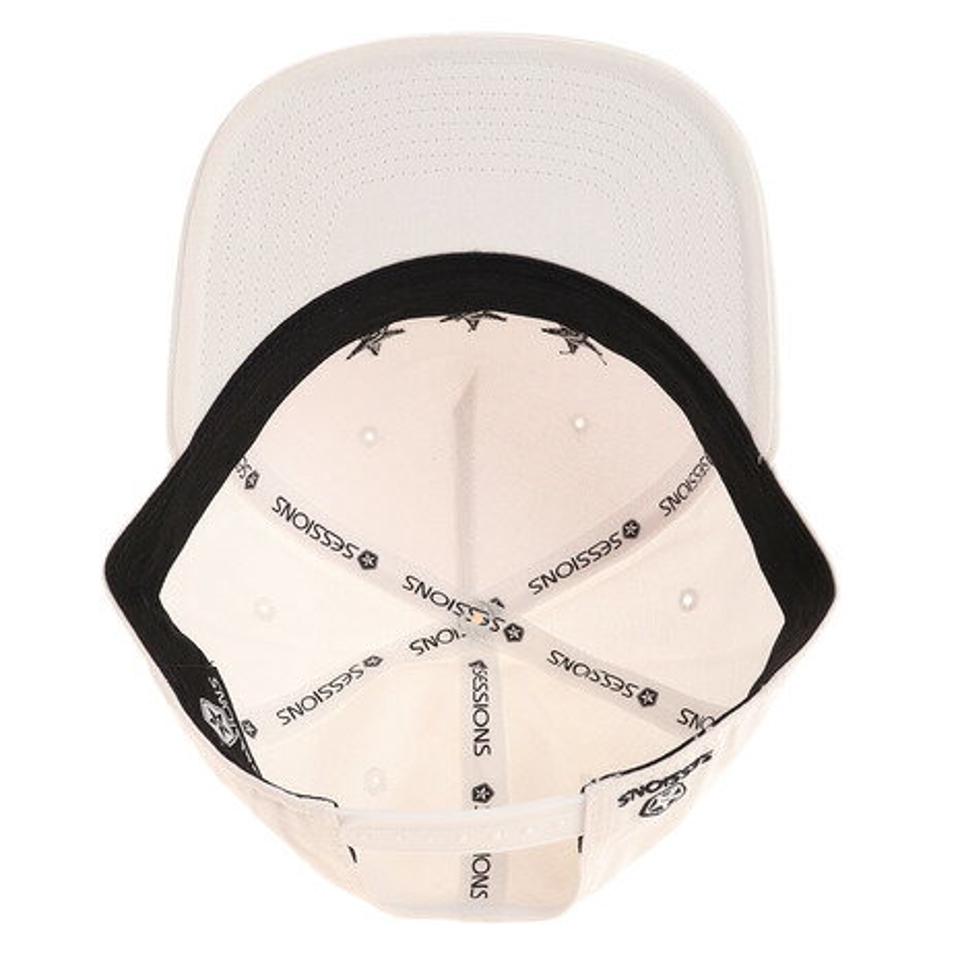 セッションズ（SESSIONS） 帽子 メンズ STAR EMBROIDERY BB キャップ 208128 WHT 日よけ （メンズ）
