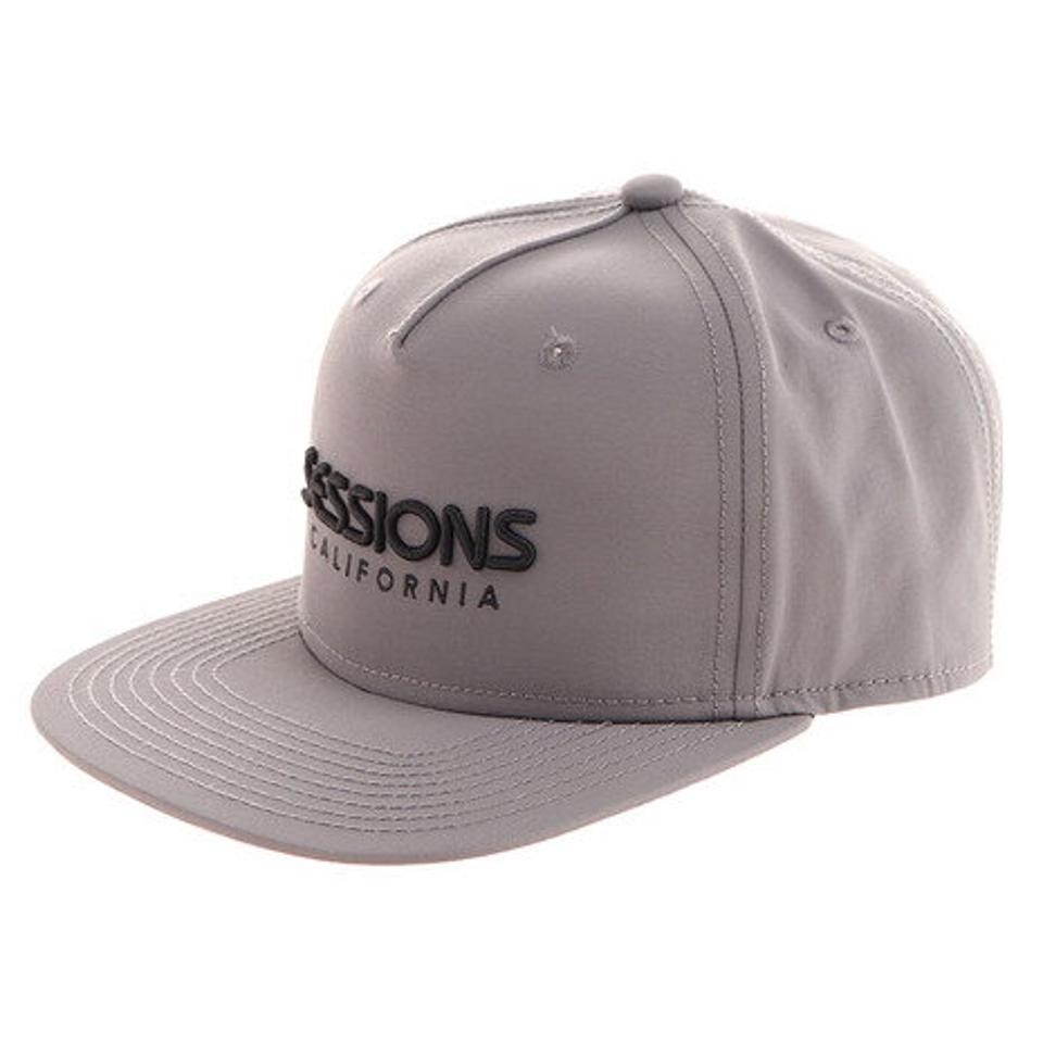 セッションズ（SESSIONS） 帽子 メンズ SIMPLE LOGO キャップ 208127 GRY 日よけ （メンズ）