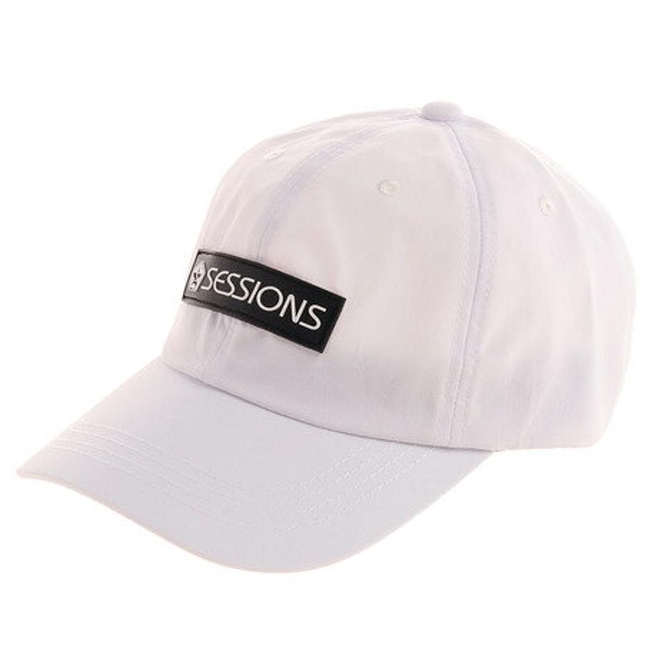 セッションズ（SESSIONS） 帽子 メンズ BARLOGO SILICONWAPPEN キャップ 208124 WHT 日よけ ランニングキャップ （メンズ）