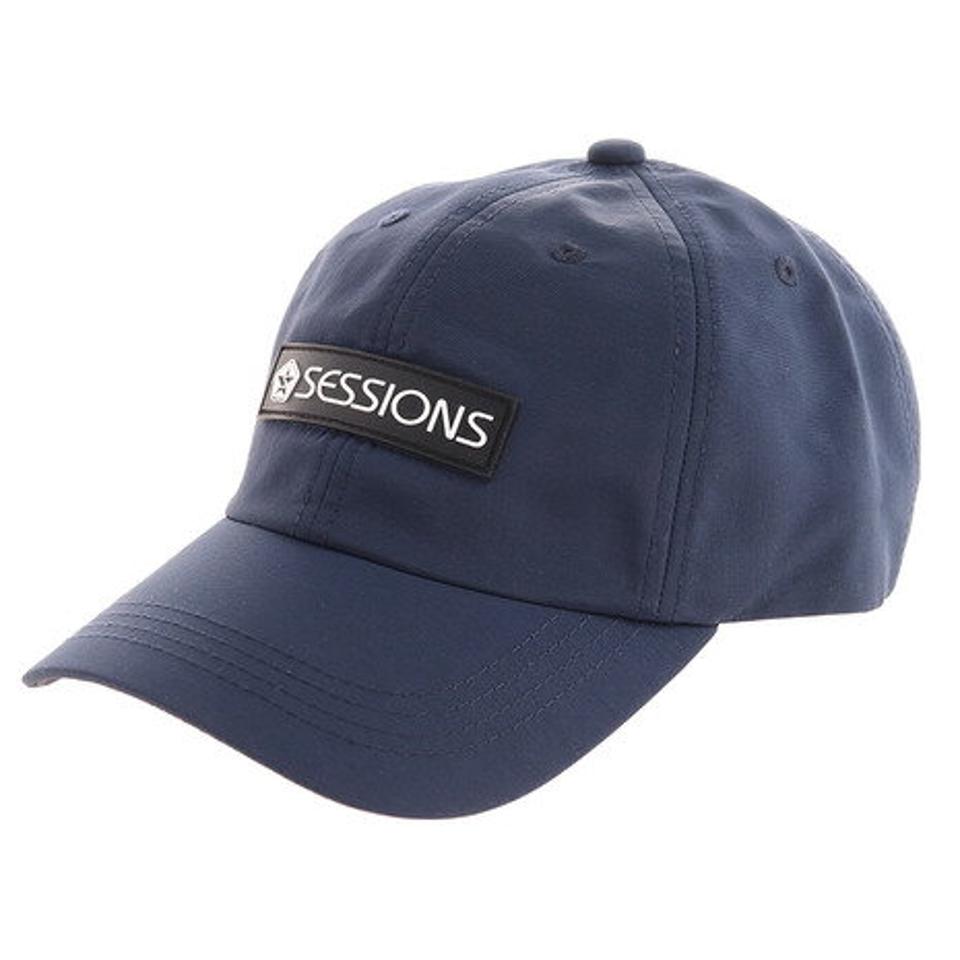 【5点以上で10％OFFクーポン！8/11まで】セッションズ（SESSIONS） 帽子 メンズ BARLOGO SILICONWAPPEN キャップ 208124 NVY 日よけ ランニングキャップ （メンズ）