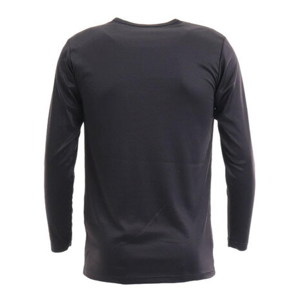 エーシーピージー(ACPG)(メンズ)ウインドクロス 防風 長袖クルーシャツ 無地 891PA9ASC5000BLK 防寒