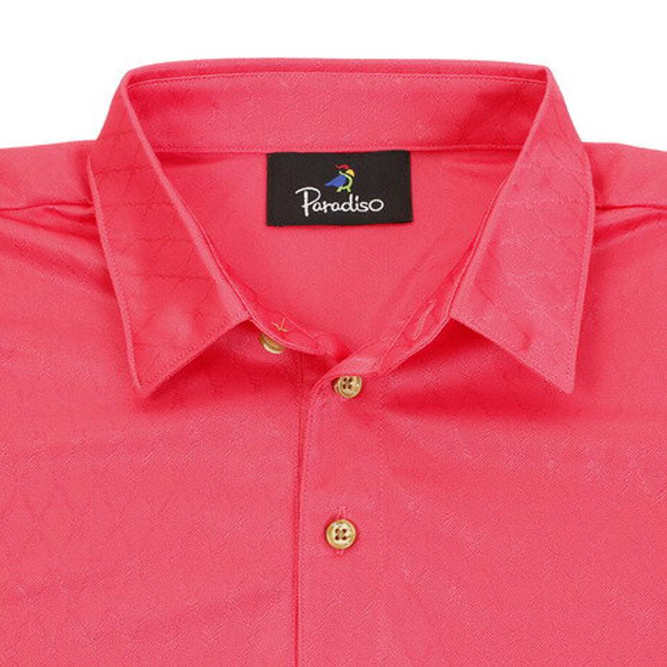 ブリヂストンゴルフ(BRIDGESTONE GOLF) ゴルフウェア ダイヤジャガードポロシャツ NSMX1APK (メンズ)