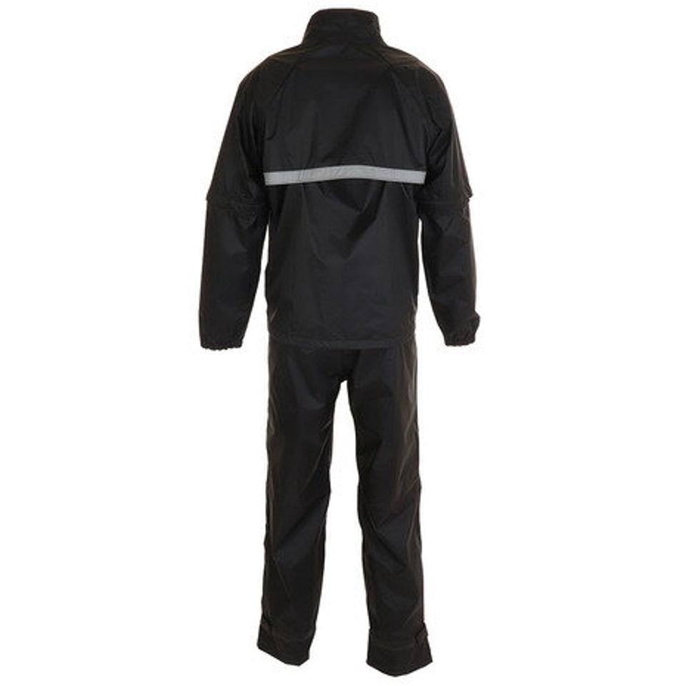 パフォーマンスギア(PG) ゴルフウェア メンズ レインウェア 防水 耐水 2WAY仕様 上下セット PGDGRW1701 BLK (B) 収納袋付 雨具 (メンズ)