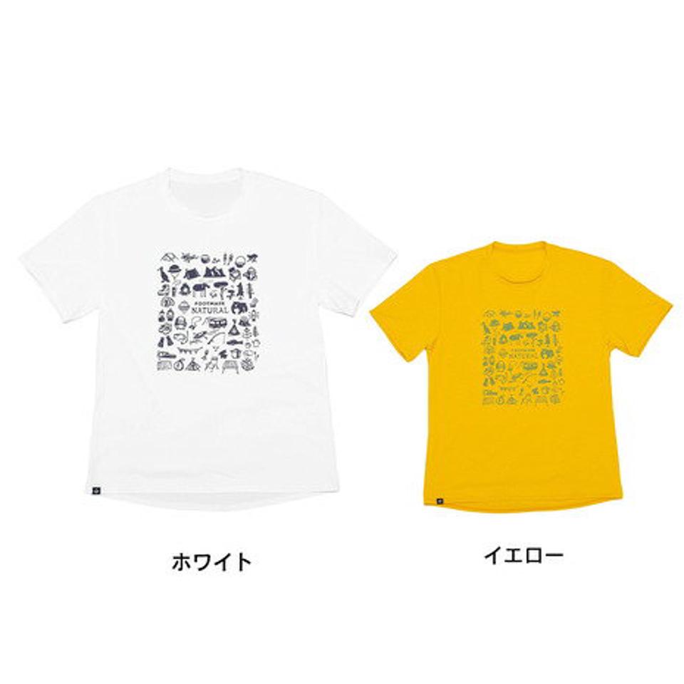 フットマーク（FOOTMARK）（メンズ） 半袖プルオーバーTシャツ 0242055
