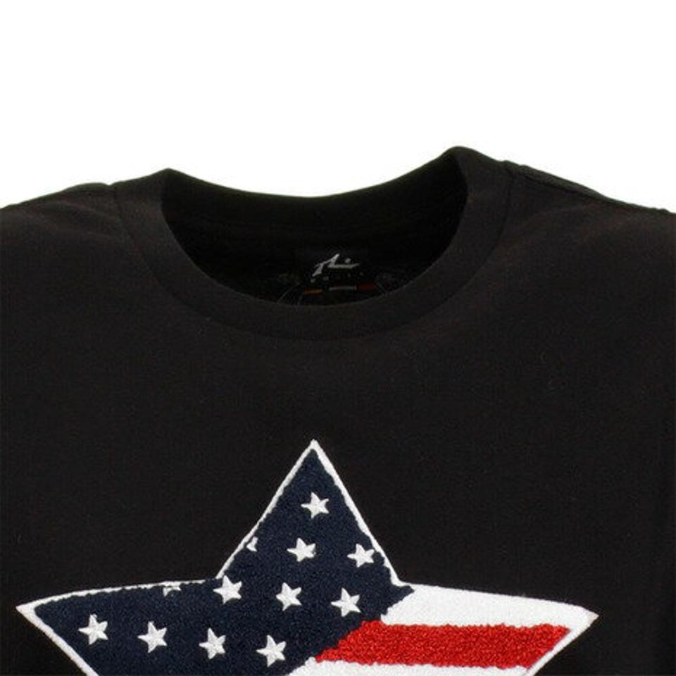 ラスティ（RUSTY） Tシャツ レディース 半袖 星柄相良刺繍 920513BLK オンライン価格 （レディース）