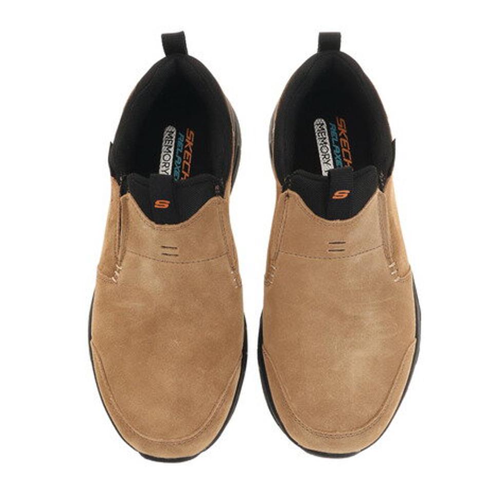 スケッチャーズ（SKECHERS）（メンズ） モックシューズ スリッポン 黒 オークキャニオン ブラック ブラウン 237282 カジュアル スニーカー スリッポン