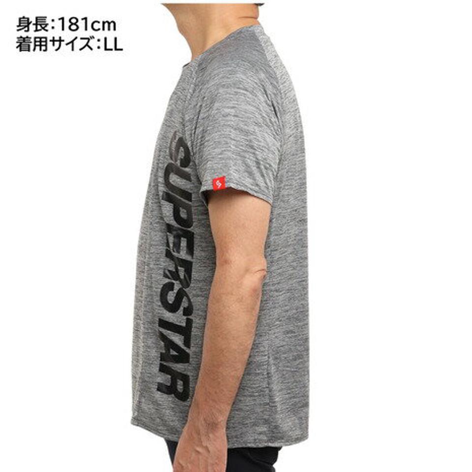 スーパースター（SUPERSTAR）（メンズ）プリントTシャツ杢 32JA9S1809