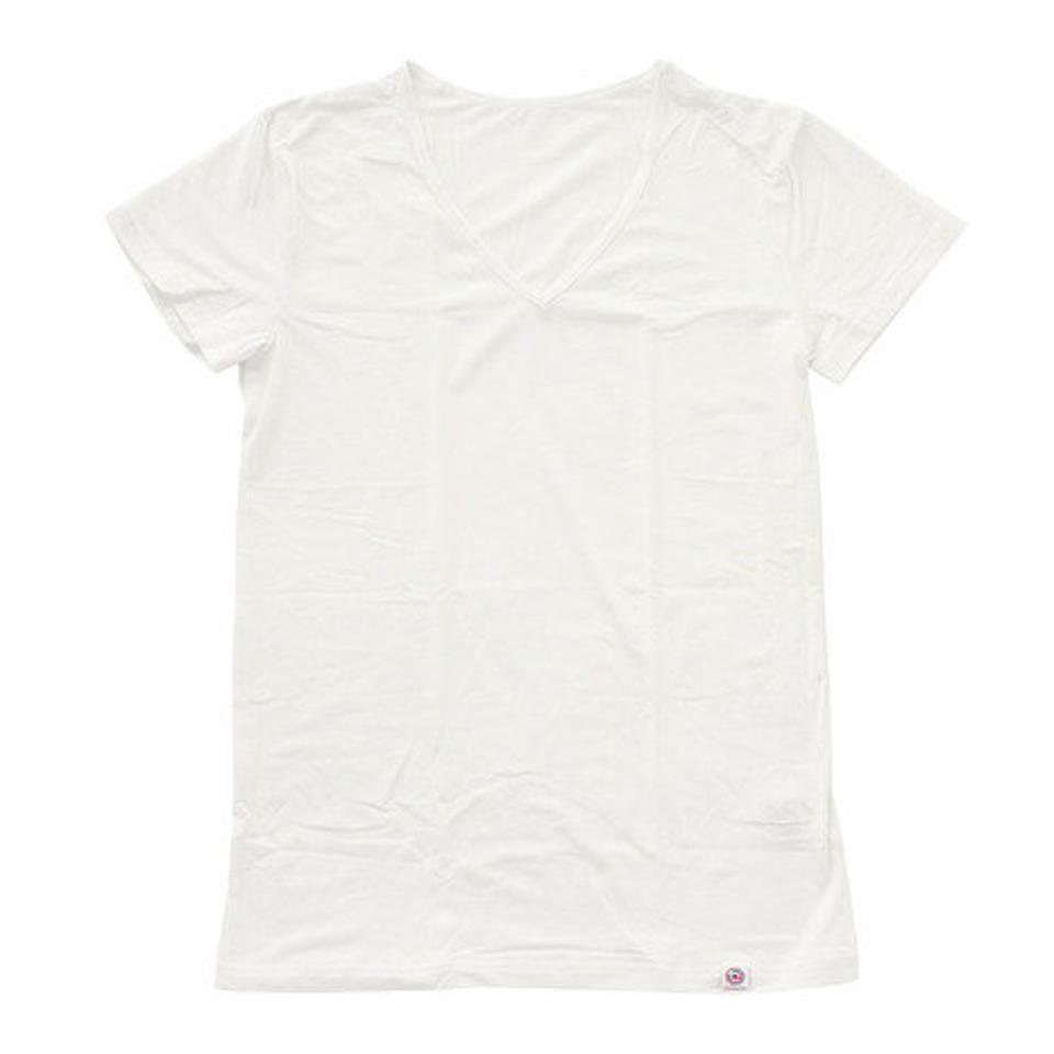 エーシーピージー(ACPG)(メンズ)MB半袖Vネックシャツ 891PA1ES8610WHT