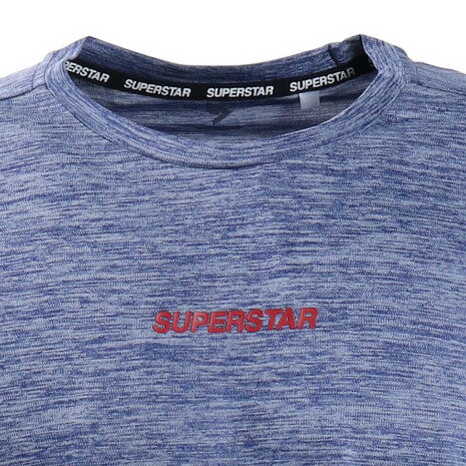 スーパースター（SUPERSTAR）（メンズ）プリントTシャツ杢 32JA9S1714
