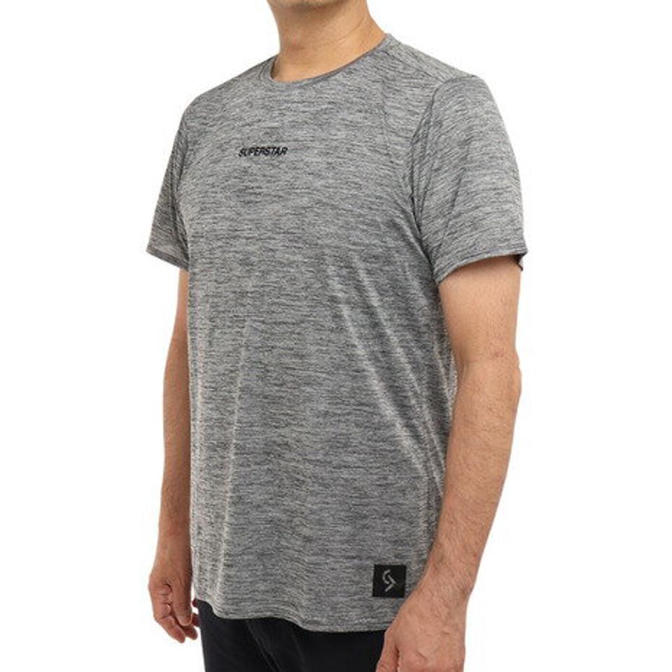 スーパースター（SUPERSTAR）（メンズ）プリントTシャツ杢 32JA9S1709