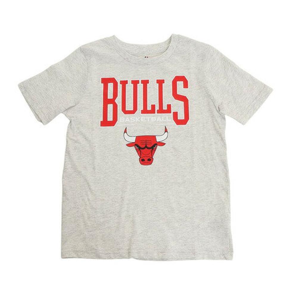 【10％OFFクーポン! 23日迄】エヌビーエー（NBA）（キッズ）バスケットボールウェア ブルズTシャツ PK2B3FEEY BULLS