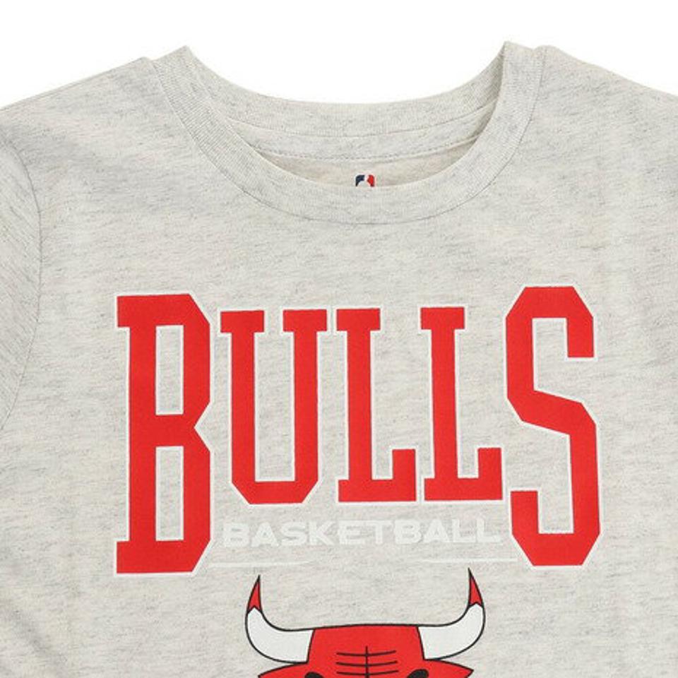 【10％OFFクーポン! 23日迄】エヌビーエー（NBA）（キッズ）バスケットボールウェア ブルズTシャツ PK2B3FEEY BULLS