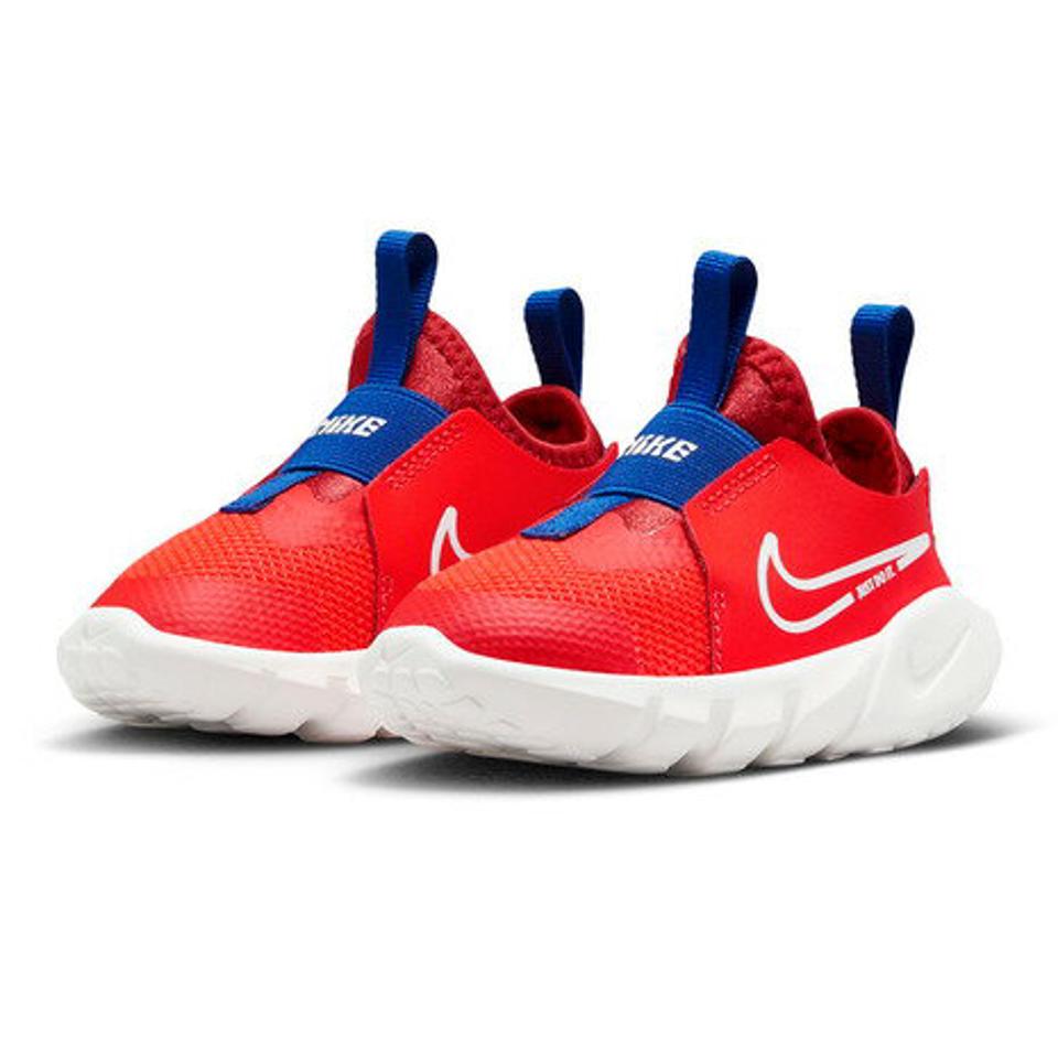 ナイキ（NIKE）（キッズ）フレックス ランナー 2 FLEX RUNNER TDV 赤 レッド DJ6039-601 ベビー ジュニアスニーカー スポーツシューズ スリッポン 子供 運動靴