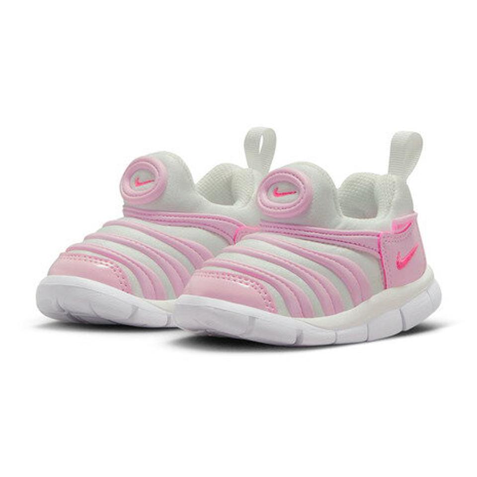 ナイキ（NIKE）（キッズ）ダイナモ フリー DYNAMO FREE TD ピンク 343938-100 スニーカー ジュニア ベビー スポーツシューズ スリッポン 紐なし 子供靴 運動
