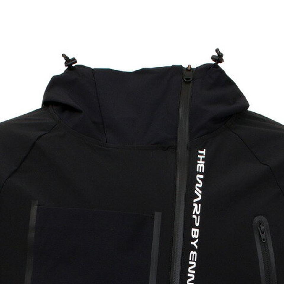 ザ・ワープ・バイ・エネーレ（The Warp By Ennerre）（メンズ）コーデュラリップストレッチパーカー WB3KJY01 BLK