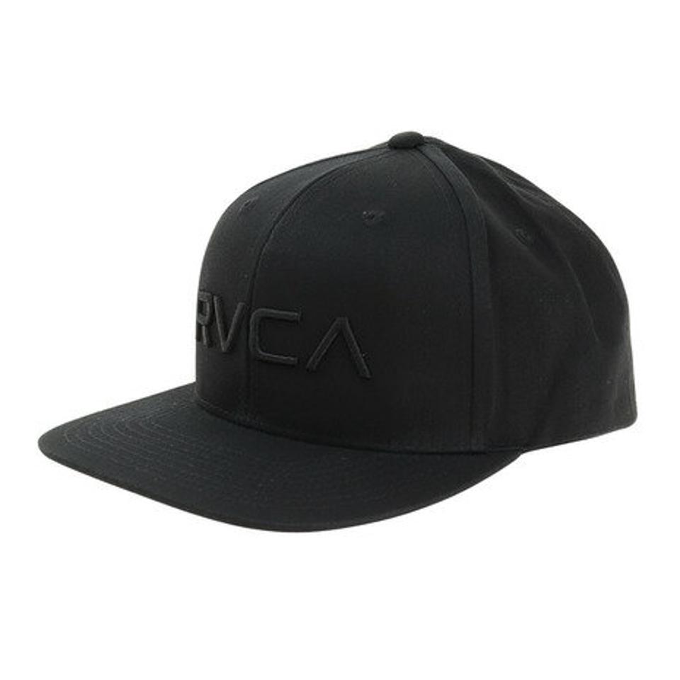 ルーカ（RVCA）（メンズ）TWILL SNAPBACK キャップ BC041870 BLK