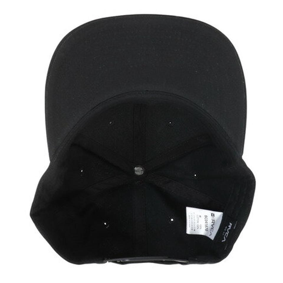 ルーカ（RVCA）（メンズ）TWILL SNAPBACK キャップ BC041870 BLK