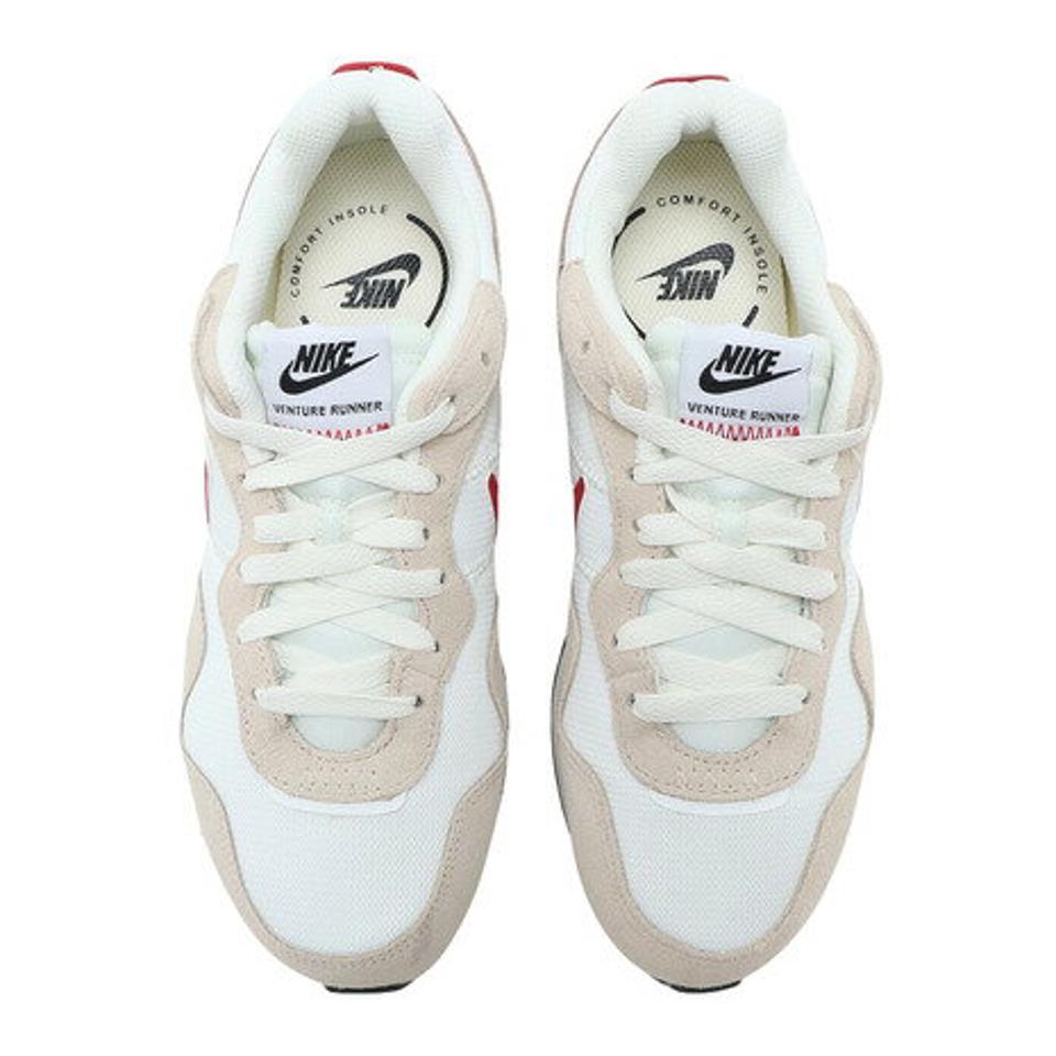 【10/10 24h限定エントリー＆対象4店舗買い回りで最大P10倍！】ナイキ（NIKE） ベンチャー ランナー ホワイト 白 CK2948 111 スニーカー スポーツシューズ カジュアル運動 靴 通勤 通学 シンプル ストリート （レディース）