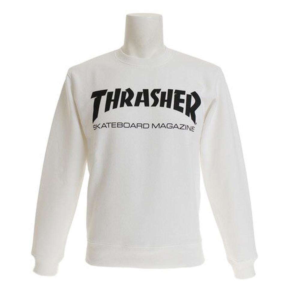 スラッシャー（THRASHER） クルーネック スウェット TH8401WT （メンズ）