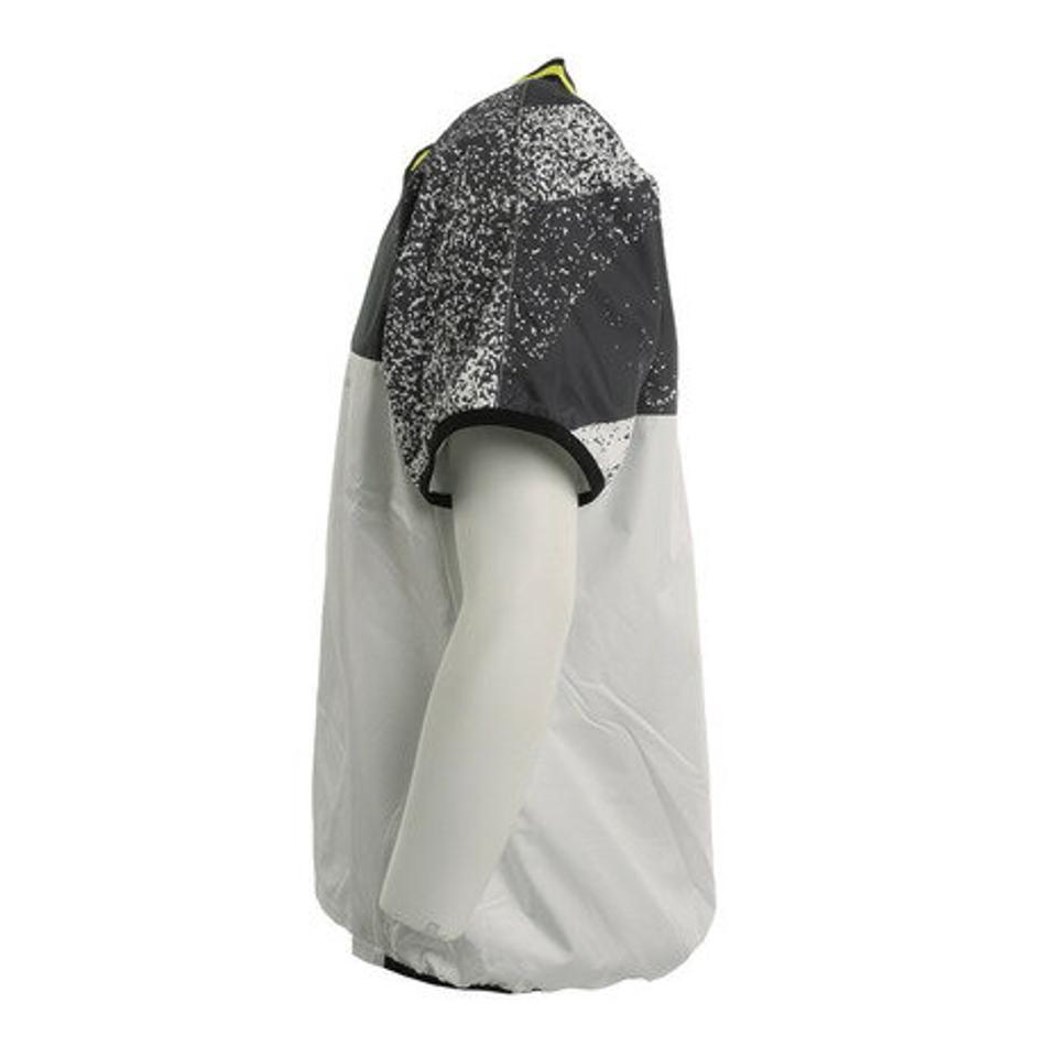 【10/10 24h限定エントリー&対象4店舗買い回りで最大P10倍!】パフォーマンスギア(PG) バレーボールウェア 半袖ピステシャツ 761PG0ES1612 WHT (メンズ)