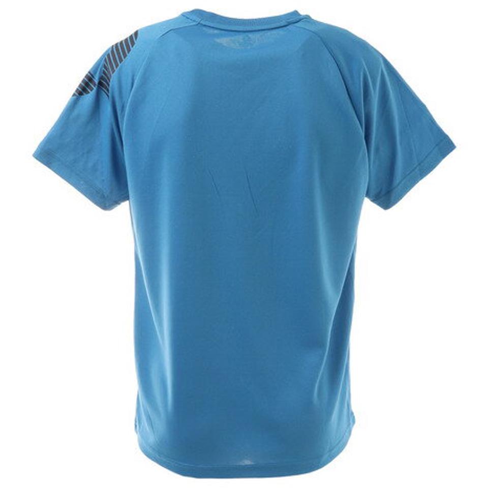 ジローム（GIRAUDM）（メンズ）ドライ 吸汗速乾 UVカット 半袖メッシュTシャツ 863GM1CD6669 BLU