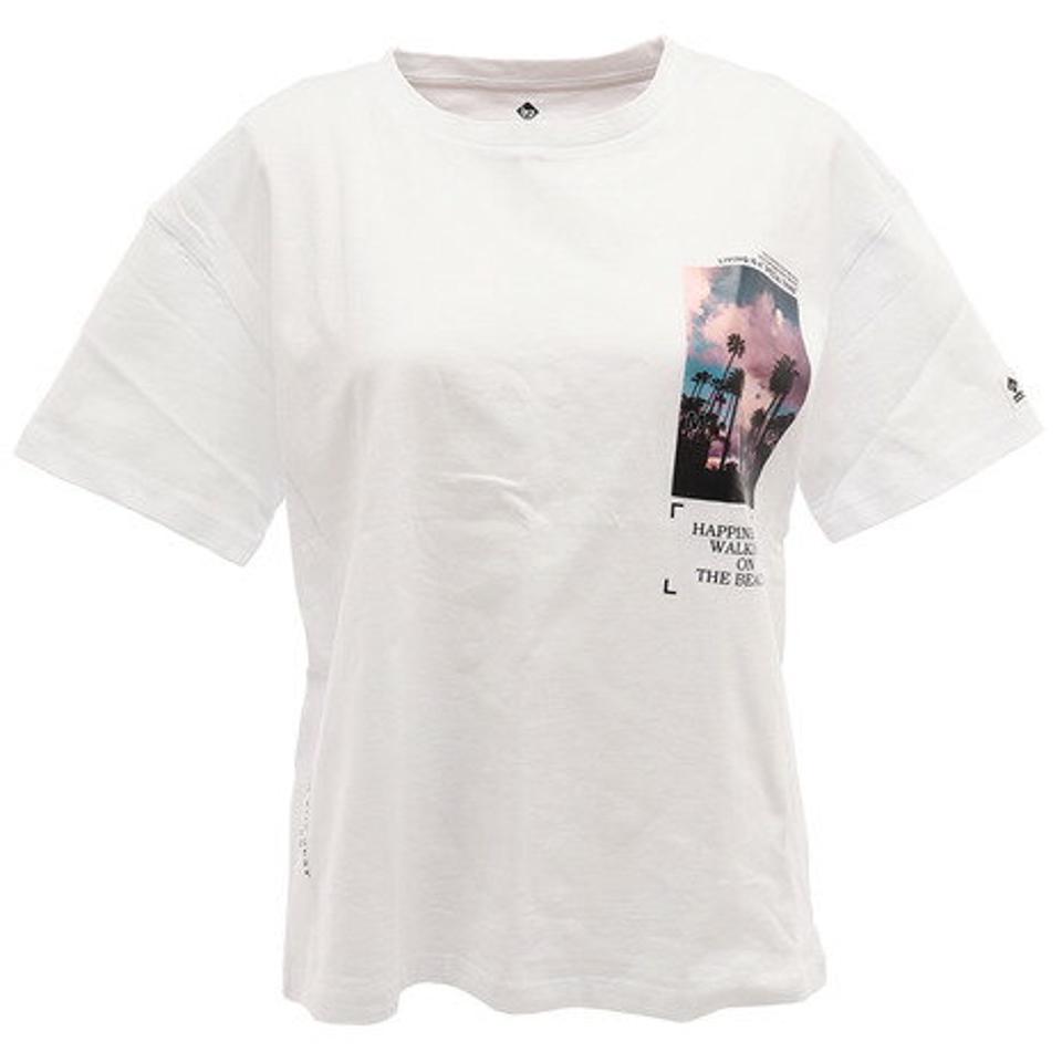 スウィベル（Swivel） Tシャツ レディース 半袖 プリント 870SW0EG3270 WHT （レディース）