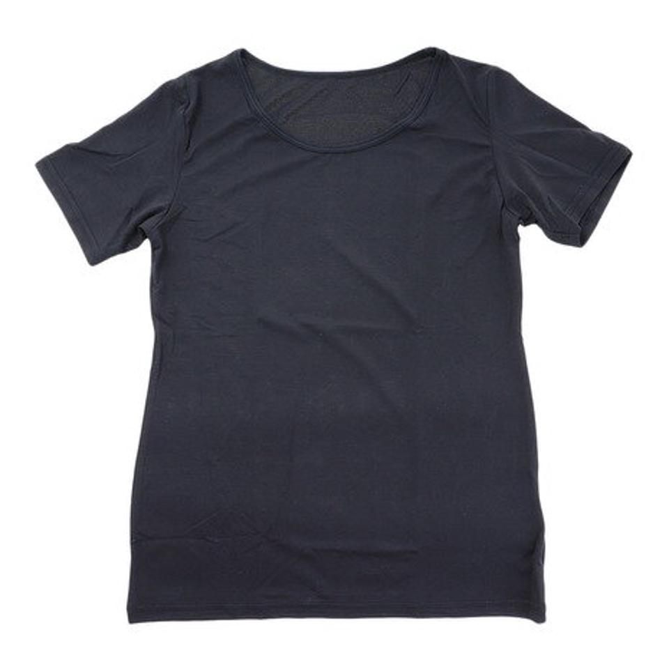 エーシーピージー(ACPG) ヒートクロス インナーシャツ あったか 薄手 半袖 クルーネックシャツ (レディース)