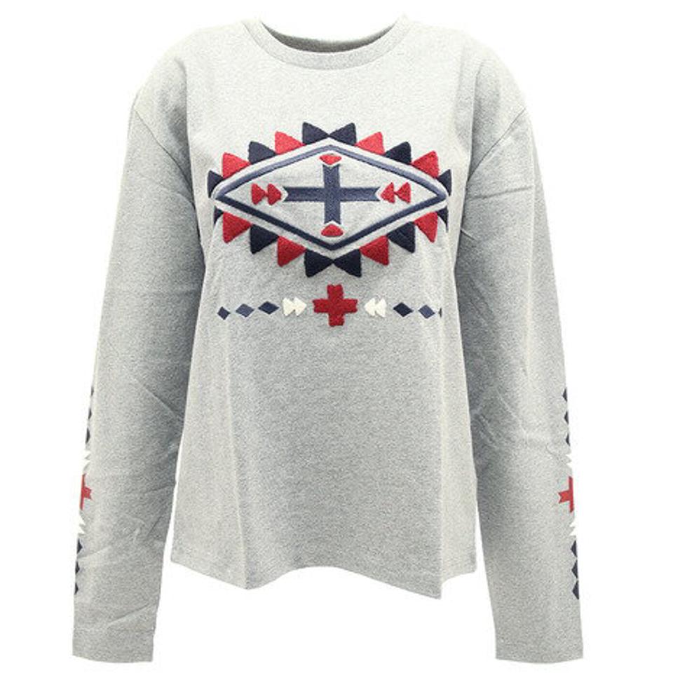 スウィベル（Swivel） Tシャツ レディース 長袖 EMBROIDERY 870SW0CD3267 GRY （レディース）