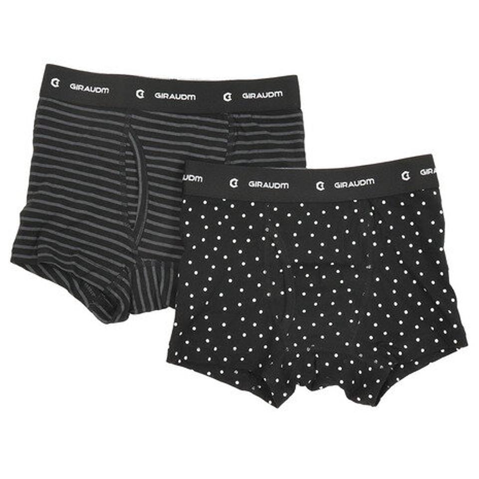 ジローム（GIRAUDM）（キッズ）ジュニア 2枚組 成型 ボクサーパンツ 893GM0GC6113B/B