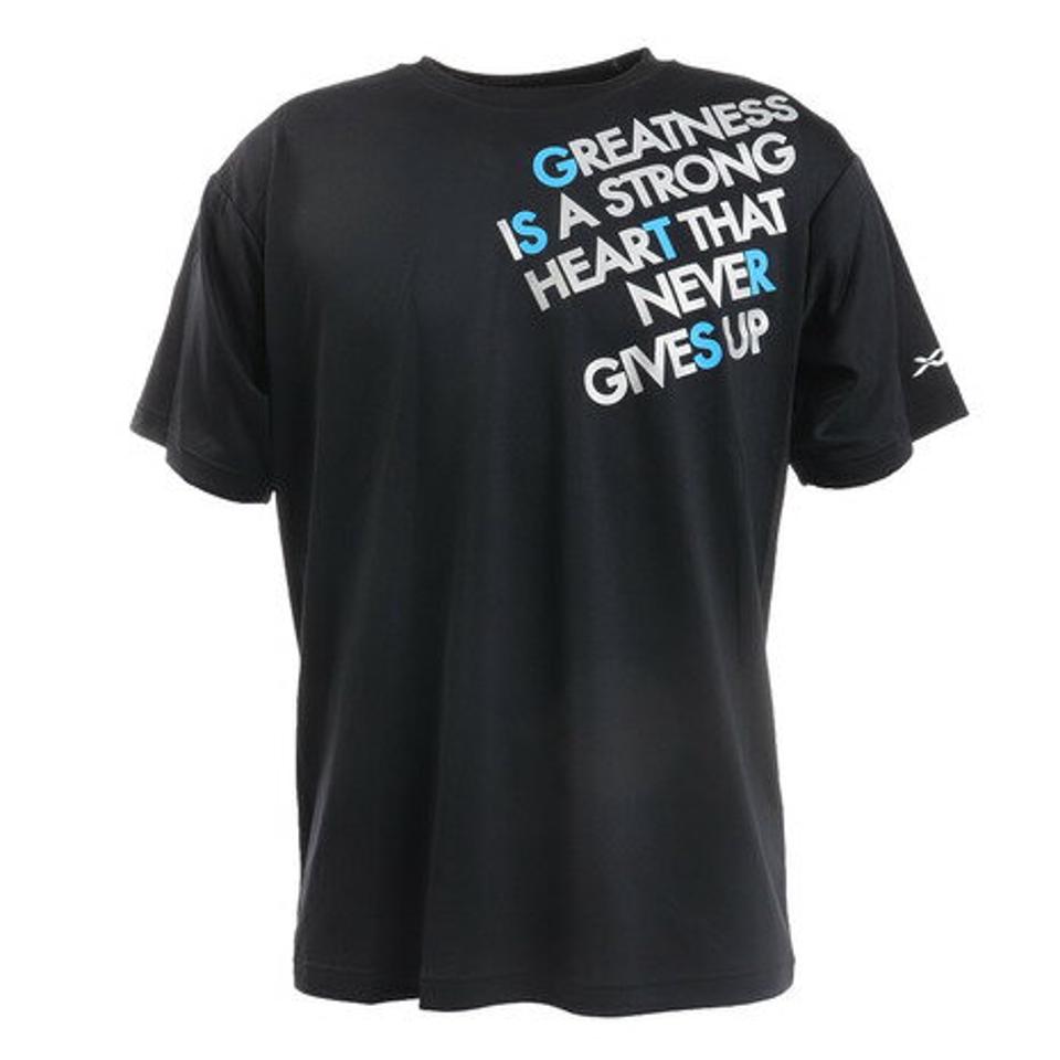 エックスティーエス（XTS） ドライプラス 半袖Tシャツ 740G0ES8861 BLK 卓球ウェア