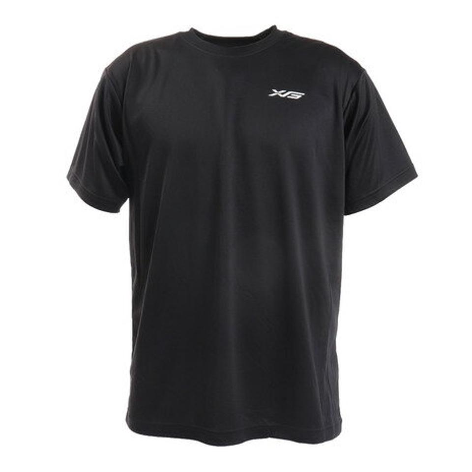 エックスティーエス（XTS） ドライプラス 半袖Tシャツ 740G0ES8860 BLK 卓球ウェア